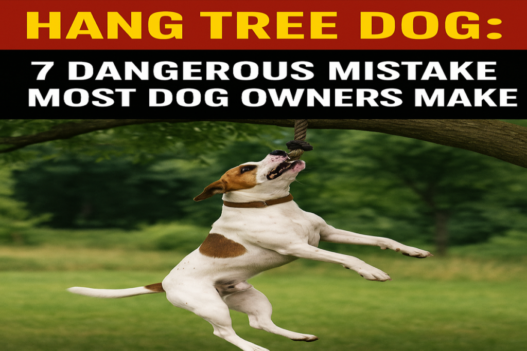 Hang tree dog