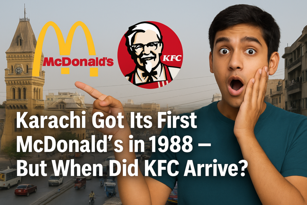 KARACHI MCDONALD AND KFC
